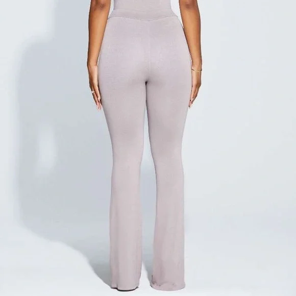 Naked Wardrobe The NW Knockin' Boots Pant in Stone - Picture 2 of 2